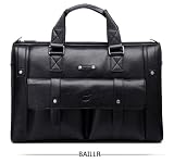 1041-5 MyLux Named Brand BAILLR High Quality Fashion Designer Men/Women Work School Business Messenger Bag up to 17" Laptop Polio Shoulder Bag Purse Handbag Briefcase