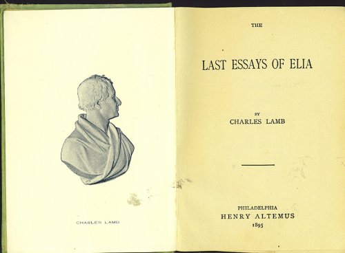  Charles Lamb