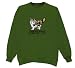 norwegian forest - Norwegian Forest Cat - Sweatshirt T-Shirt, Forest Green, Small