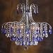 Lumax 0004-20C 6L Chrome Egyptian Empire Color Crystals Chandelier Image