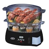 Oster 5716 Programmable Digital Food Steamer, Black