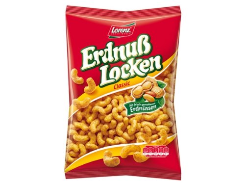 Lorenz Peanut Curls Erdnusslocken 250g Bag