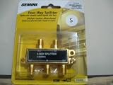 GEMINI FOUR-WAY COAX SPLITTER CV62