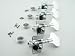 Chrome Bass Tuning Gears 4 Inline