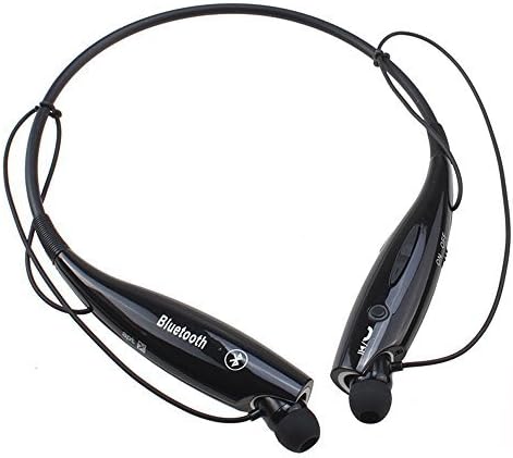 Universal Hv-800 Wireless Music A2dp Stereo Bluetooth Headset Neckband Style Headset Earphone Headphone for Cellphones Such As Iphone, Nokia, Htc, Samsung, Lg, Moto, Pc, Ipad, PSP and so on &amp; Enabled Bluetooth (Black)