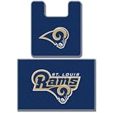 St Louis Rams Two Piece Bath Rug Set