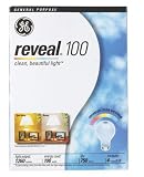 GE 48690-48 100-Watt A19 Reveal Bulbs, 48-Pack