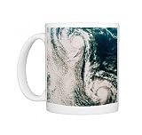 NOAA satellite image of twin hurricanes Photo Mugs