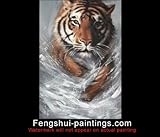 Tiger Paintings, Wildlife Art, Animal Paintings, Oil Paintings c675