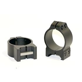  Warne Scope Mounts Low Matte Permanent Attach Rings (30mm)