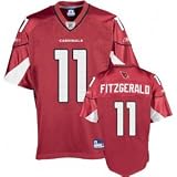 Youth Arizona Cardinals Larry Fitzgerald Red Jersey Stitched Name & Number Size XL (16-18)