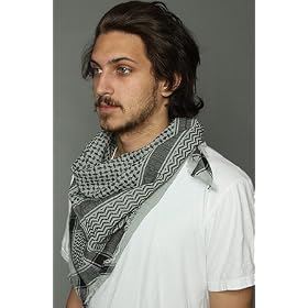 KR3W The Militia Scarf in Black,Accessories for Men