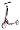 Hudora 14764 - Big Wheel 205, magenta / silber