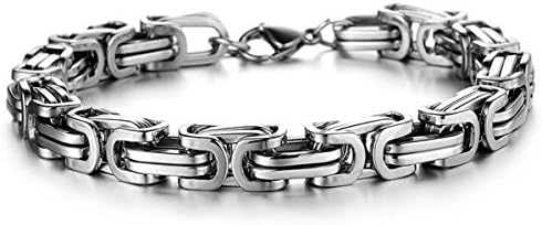 Personality Trend Domineering Electroplate Antifatigue Titanium Steel Unisex Bracelet