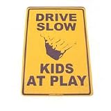 Seaweed Surf Co SF30 12X18 Aluminum Sign Kids At Play