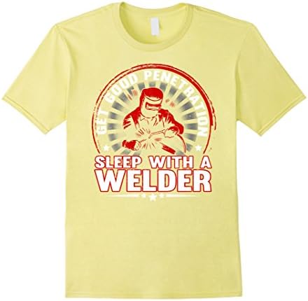 Men's Sleep with a welder Medium Lemon
