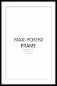 GB Eye Maxi Poster Frame, 61 x 91.5cm, Black