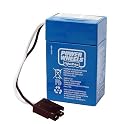 Power Wheels 6 Volt 4 Amp 00801-1230 Battery
