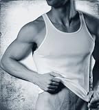 C-IN2 Mens Engineered Tank Top, White, Small