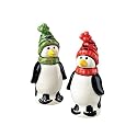 Pfaltzgraff Penguin Skate Sculpted Salt And Pepper Set