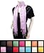 Solid Color Viscose Scarves