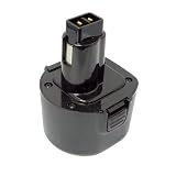 Maximalpower Dewalt 9.6v 2000mAh Ni-Cd Replacement Battery for DE9036, DE9062, DW9061, DW9062