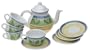 Caleca Girasole 9-Piece Tea Set, Service for 4