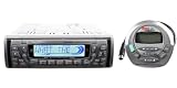 Brand New Boss MR1620S Marine CD MP3 Player AM/FM Receiver, Aux In With Stereo/Mono & Local/Distance Switches and Wired Remote Control