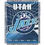 Utah Jazz Triple Woven Jacquard NBA Throw (019 Series) by Northwest (48x60)