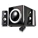 Electronics : Genius Speaker SW-I2.1 1100 2.1-CH Black 28W Wired Control