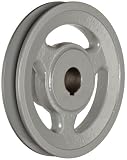 TB Woods AK4934 FHP Bored-to-size V-Belt Sheave, A Belt Section, 1 Groove, 3/4" Bore, Cast Iron, 4.75" OD, 5270 max rpm