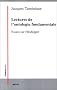 Lectures de l'ontologie fondamentale. Essais sur Heidegger