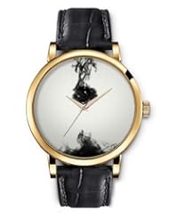 SPRAWL Aanalog Fashion Series Gold Ladies Watches of Genuine Black Leather Strap,Unique Wrist Watch for Women Girls Designed with black smoke