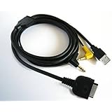 Ipod Iphone Aux Interface Cable for Kenwood KCA-iP300V audio Video