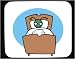 Decorated Mouse Pad with bug, sick, insect, bed