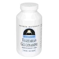 Source Naturals Vegetarian Glucosamine 750mg, 240 Tablets