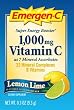 Emergen-C Lemon Lime 36 Packets Vitamin C Energy Booster by Alacer