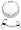 Boss Black 50193675 Simony White Manschettenknöpfe