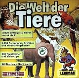 Die Welt der Tiere, 1 CD-ROM F�r Windows 3.1/95/98/ME. 2.000 Eintr�ge zu Tieren v. A bis Z. Mit Quiz - 