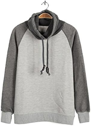 Fashion Autumn Loose Hoodie Pullover Style Turtleneck Hoody (XL)