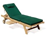 Review Jati  / Sunlounger 3-Part Polyester Cushion (Available in colours; Green, Blue and Natural)