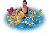 Outdoor Living : Animal Swim Ring (22" x 25") (assorted colours)