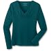 Long-Sleeve Inset Yoke Tee