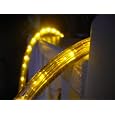 50Ft Rope Lights; 3Wires Brilliant Amber Chasing LED Rope Light Kit; Christmas Lighting; outdoor rope lighting