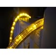 10Ft Rope Lights; 3Wires Brilliant Amber Chasing LED Rope Light Kit; Christmas Lighting; outdoor rope lighting