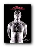 Tupac - B&W Photo 30'' x 40'' Textile/Fabric Poster
