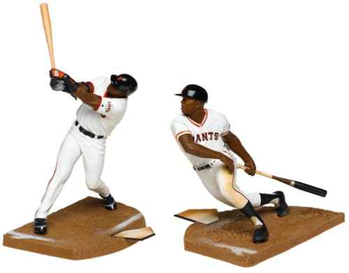 Mcfarlane Sportspicks Willie Mays and Barry Bonds