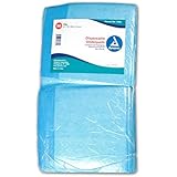 Blue Disposable Underpads (Chux), Large Size 23 X 36, Case/100 2 Bags of 50