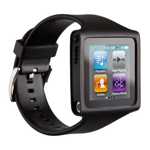 Speck SPK-A0237 Time to Rock Wristband for iPod Nano 6, Black