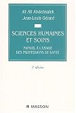Sciences humaines et soins